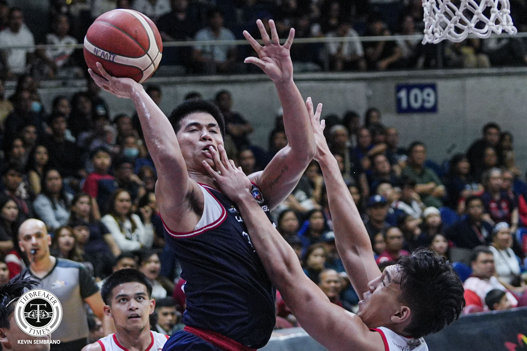 NCAA101-Finals_SBU-vs-CSJL_-Jonathan-Manalili-01592 Titing Manalili admits pressure got best of him in disaster NCAA finals debut Basketball CSJL NCAA News - philippine sports news