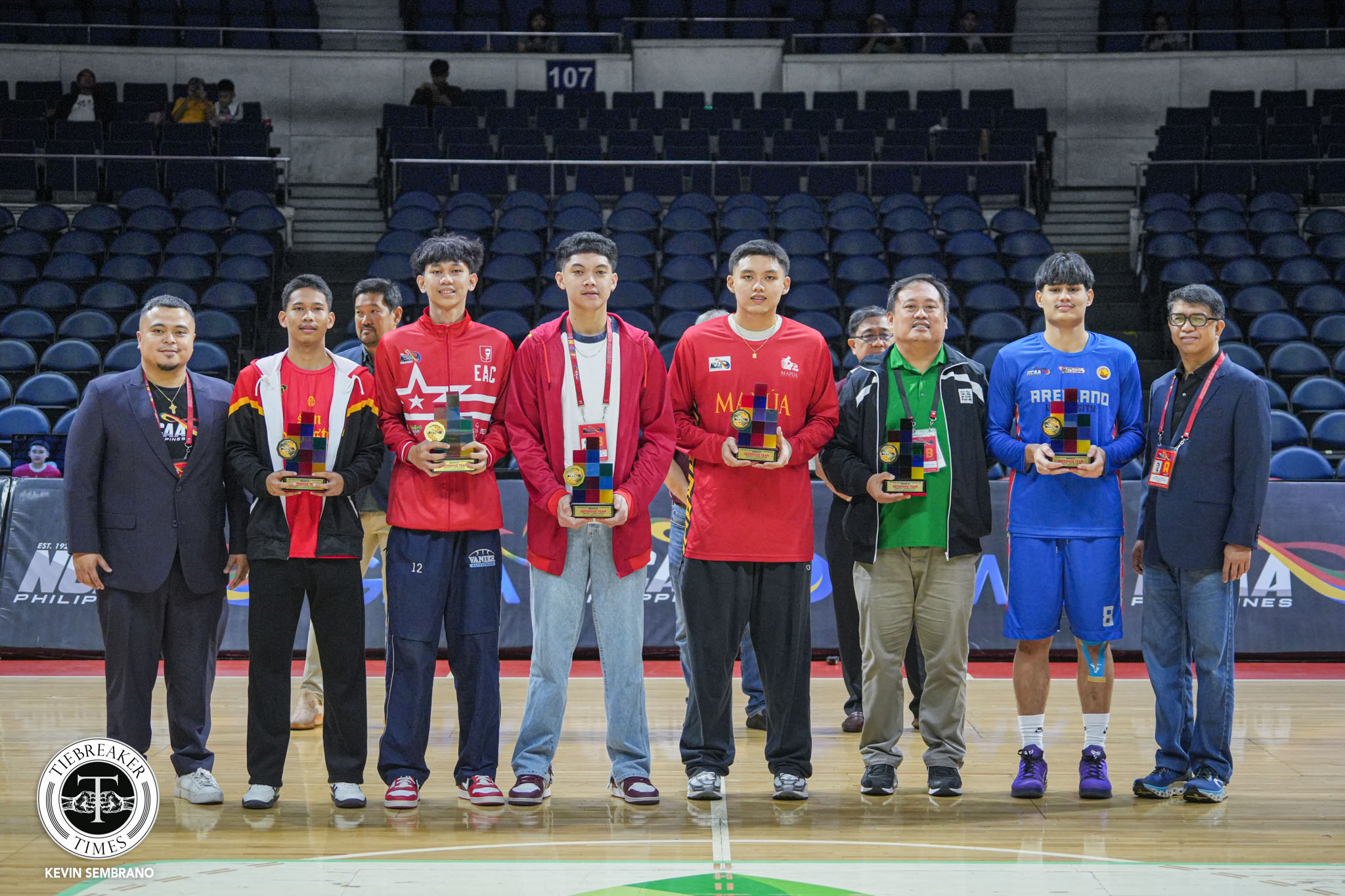 NCAA101-Jrs.-Awarding_Defensive-Team-04194 Allen Liwag claims back-to-back NCAA Seniors MVP honors AU CSB CSJL EAC JRU MIT NCAA SBC SSC-R - philippine sports news