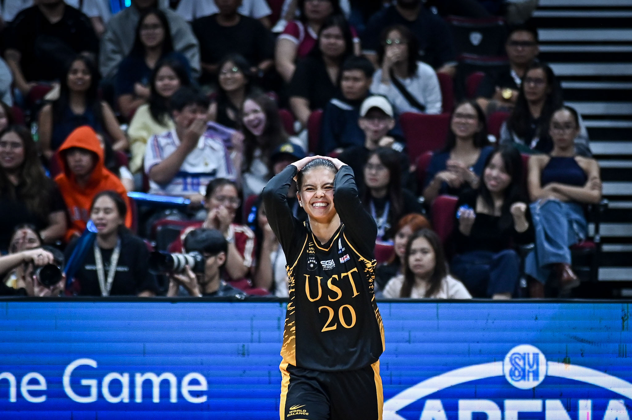 UAAP-88-WBB-Finals-G2-NU-vs.-UST-Karylle-Sierba-1871 Santos, Sierba aim to rewrite history against NU Basketball News UAAP UST - philippine sports news
