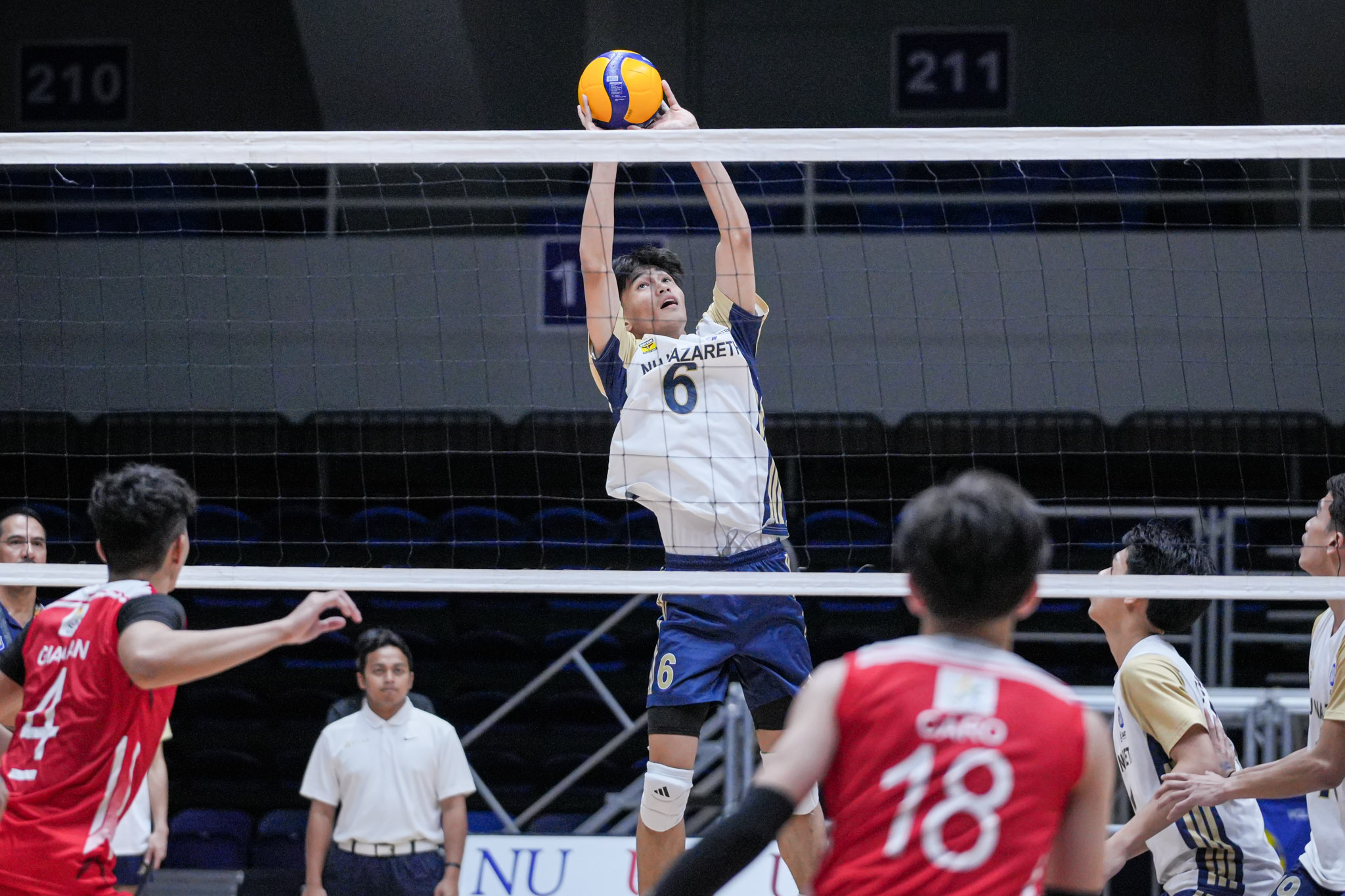 UAAP88-HS-Volleyball-Boys-Finals_-UE-vs-NUNS_-NUNS_-RAGUSTA-Xandrex-02158 UE edges NUNS in 5, moves closer to ending 11-year drought in UAAP Boys Volleyball News NU UAAP UE Volleyball - philippine sports news