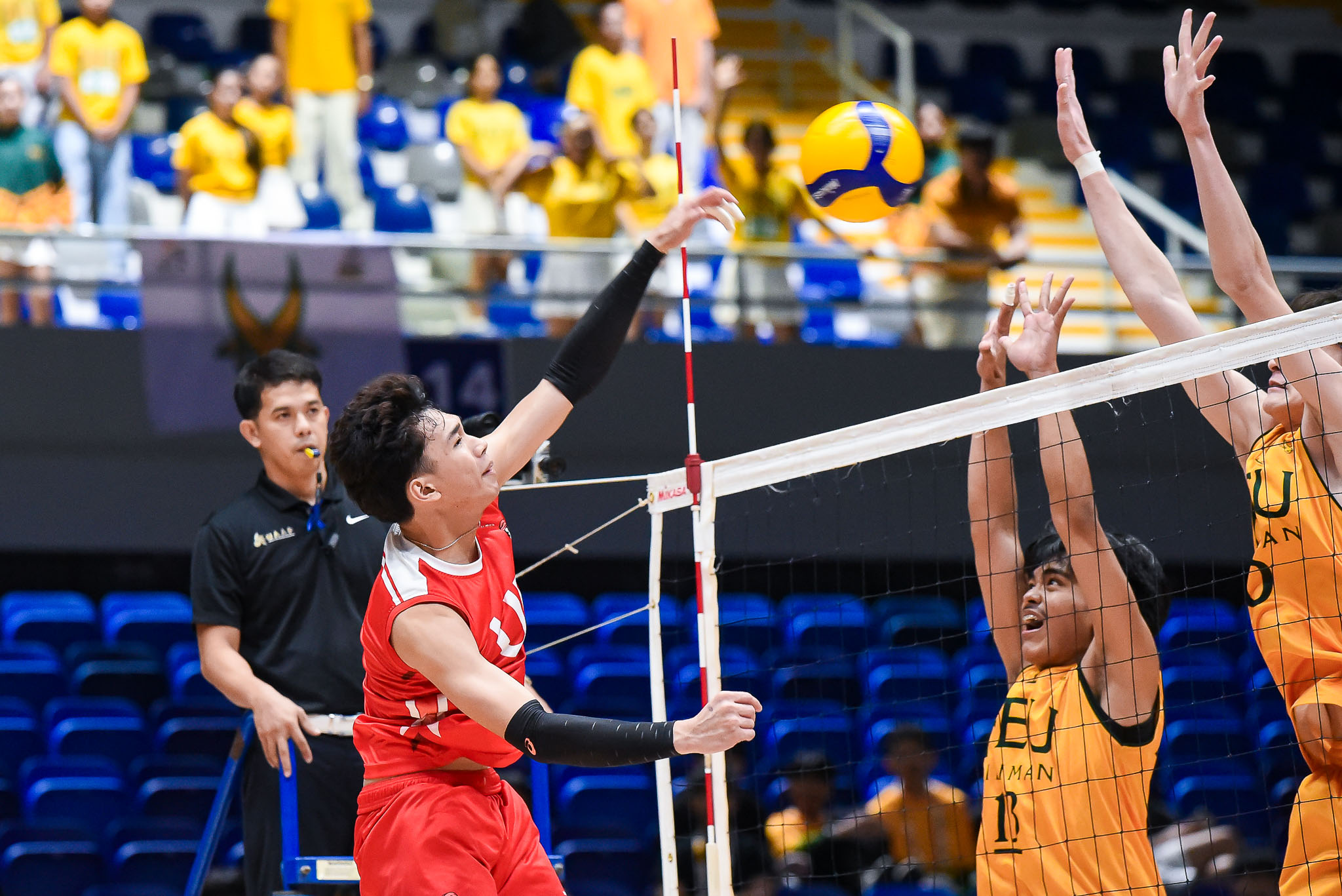 UAAP88-HSBVB-FEU-D-vs-UE-ROQUE-Paul-Brandon-3331 NUNS, UE forge UAAP Boys' Volleyball title clash FEU News NU UAAP UE UST Volleyball - philippine sports news