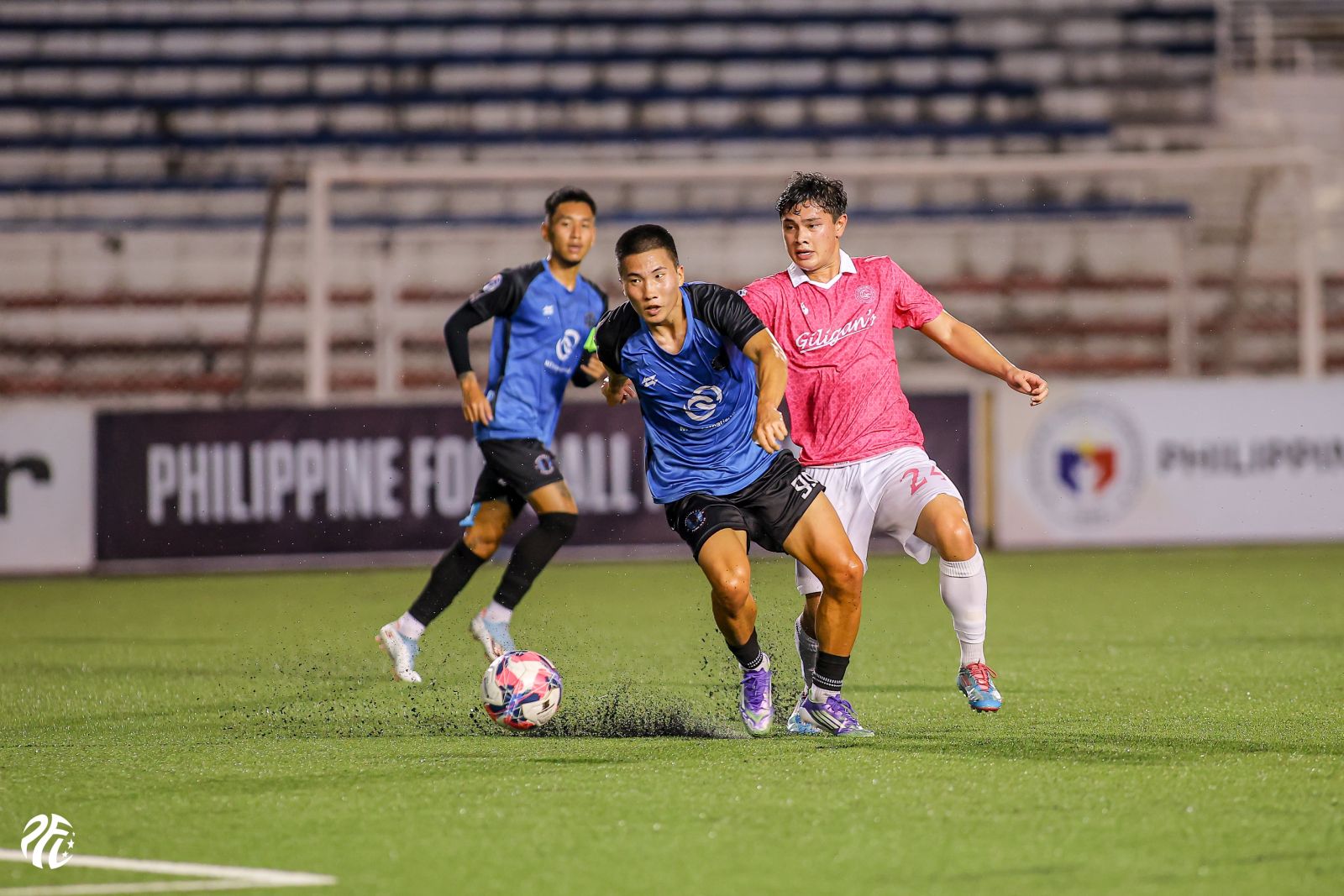 2025-26-PFL-Maharlika-dr-Stallion-Park-Eun-Soo-x-Denzel-Vasquez Kaya-Iloilo romps past Tuloy, tightens grip on PFL summit Football News PFL - philippine sports news