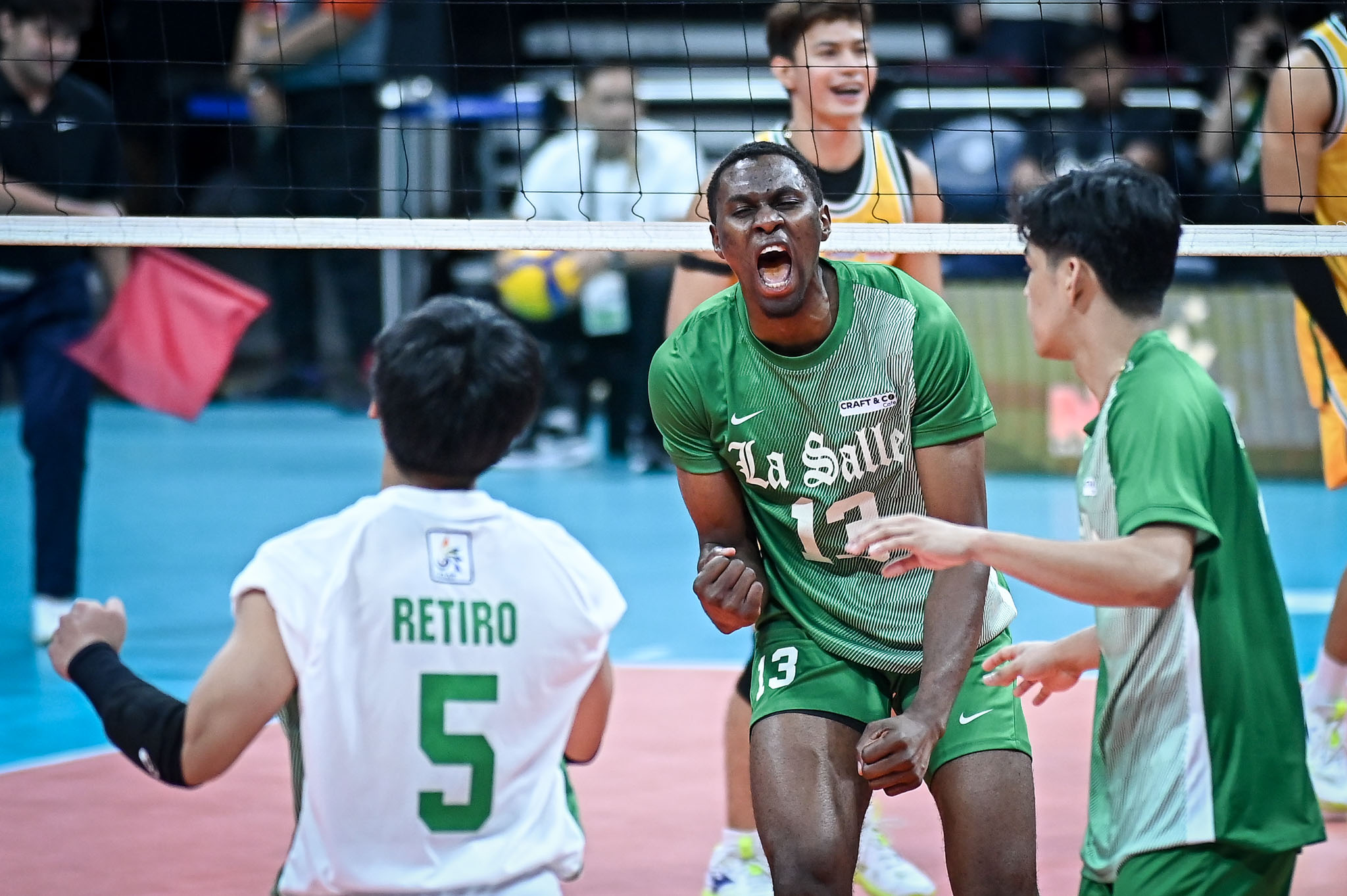 UAAP-88-MVB-FEU-vs.-DLSU-Ousseini-Issa-1873 FEU dominates La Salle in straight sets, opens UAAP Men's Volleyball with statement win DLSU FEU News UAAP Volleyball - philippine sports news