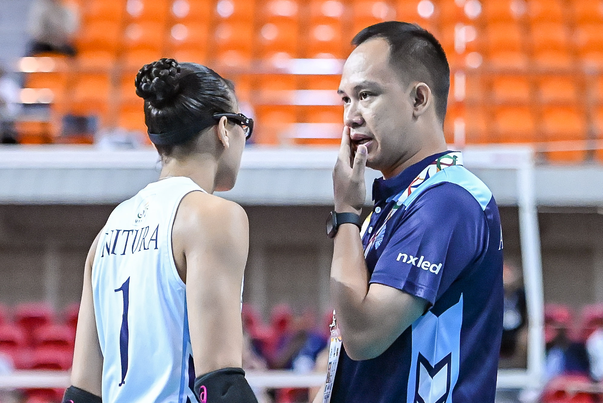 UAAP-88-WVB-NU-vs.-ADU-JP-Yude-4000 JP Yude proud as former protégé Sam Cantada meets expectations in rookie year AdU News UAAP Volleyball - philippine sports news