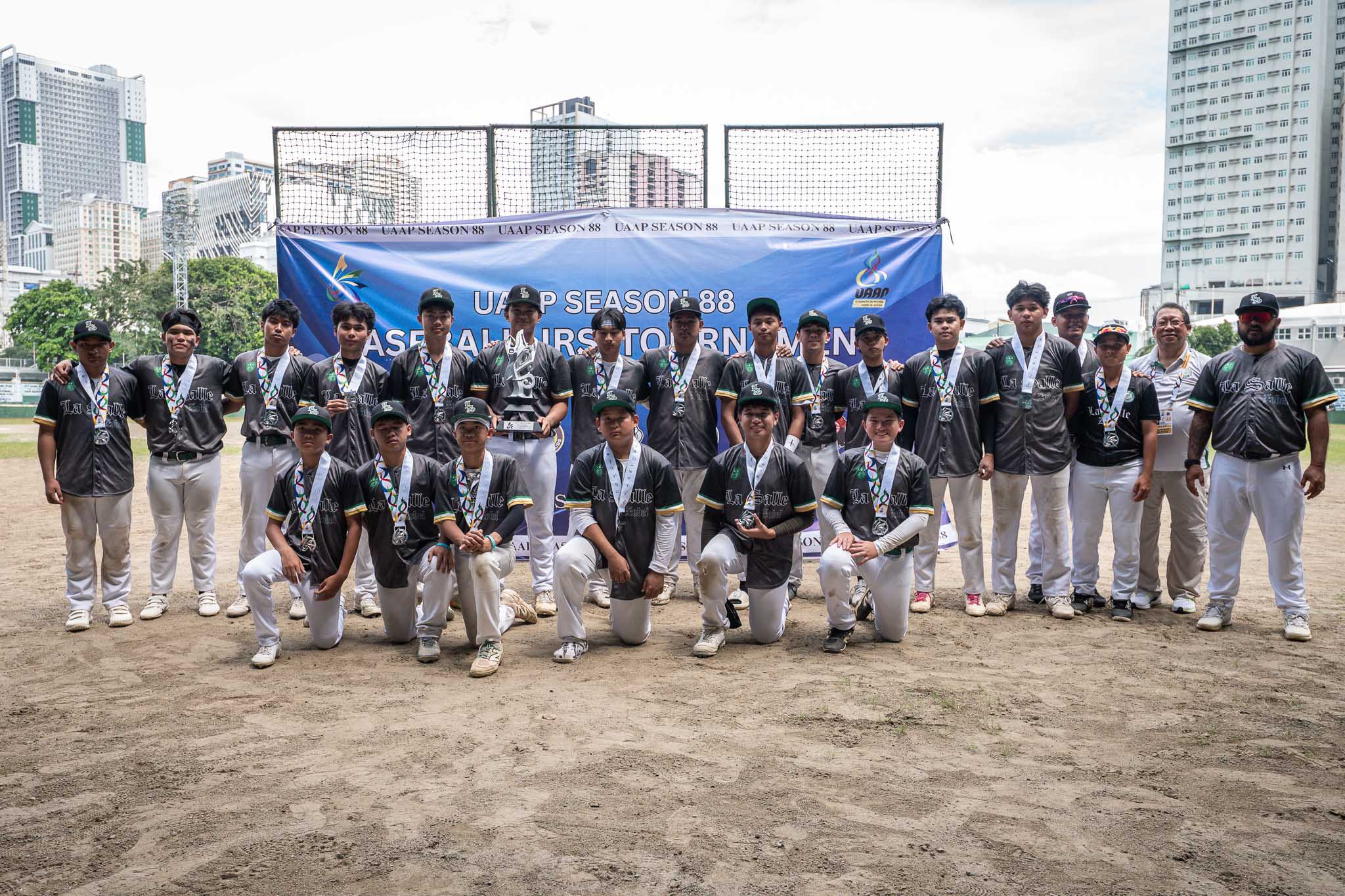 UAAP88-HS-Baseball-1st-Runner-Up-DLSZ-7110 Southridge Boys Baseball makes history as first guest team to claim UAAP crown Baseball DLSU News UAAP - philippine sports news
