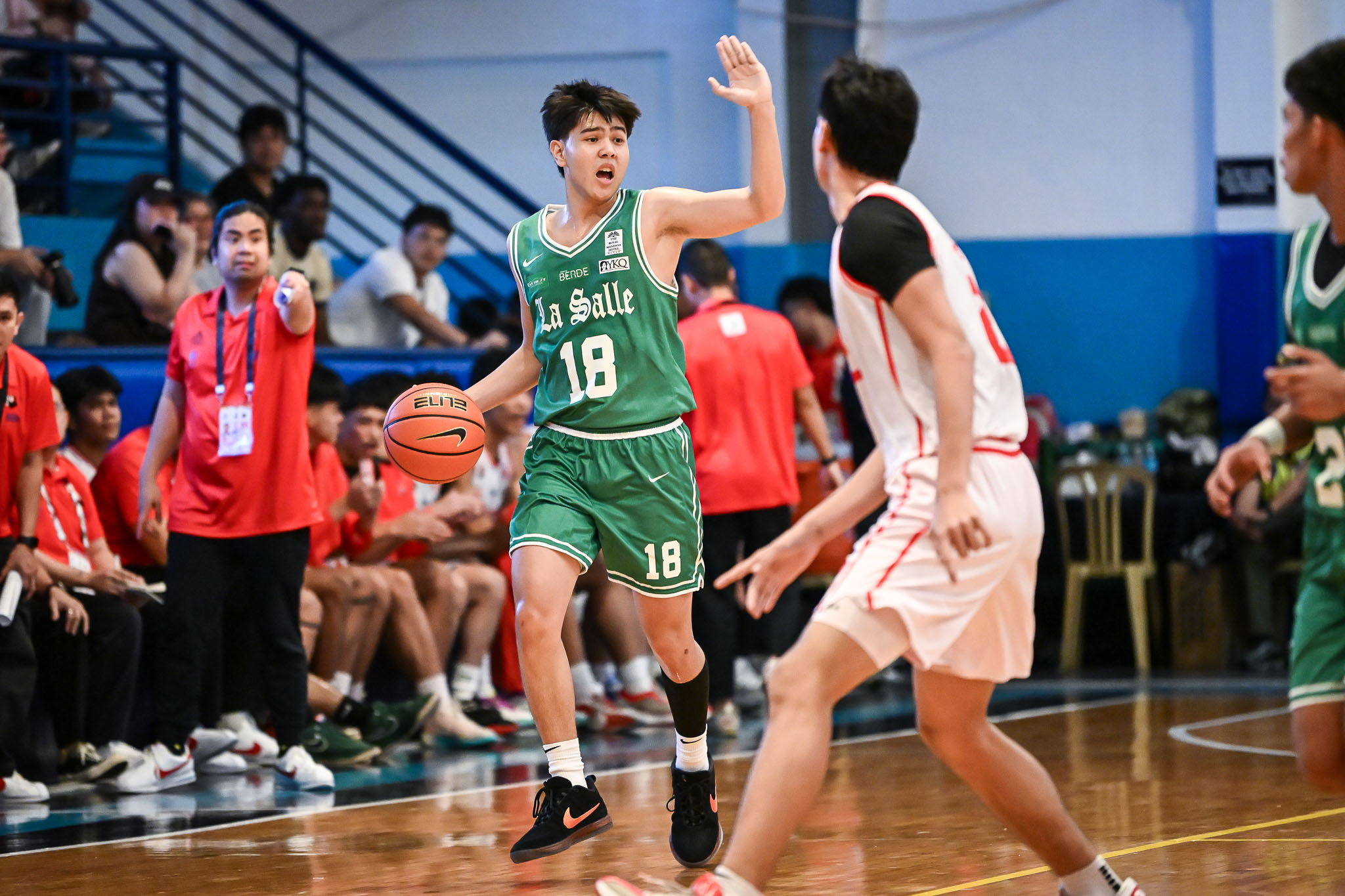 UAAP88-HS-Basketball-Kio-Favis-8697 Matias, Natinga lead NUNS comeback vs UST, keep solo third in UAAP Boys Basketball Basketball DLSU News NU UAAP UE UST - philippine sports news