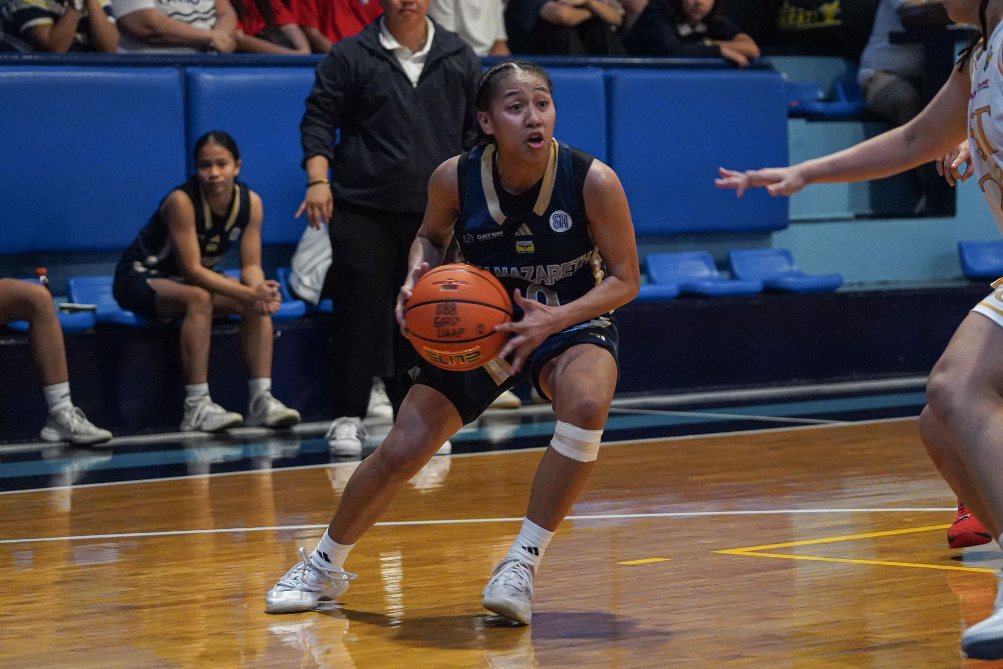 UAAP88-HS-Basketball-NUNS-vs-UST_-NUNS_-ROSANO-Adin-09833 NUNS snaps UST's 10-game streak to sweep UAAP Girls Basketball first round Basketball News NU UAAP UST - philippine sports news