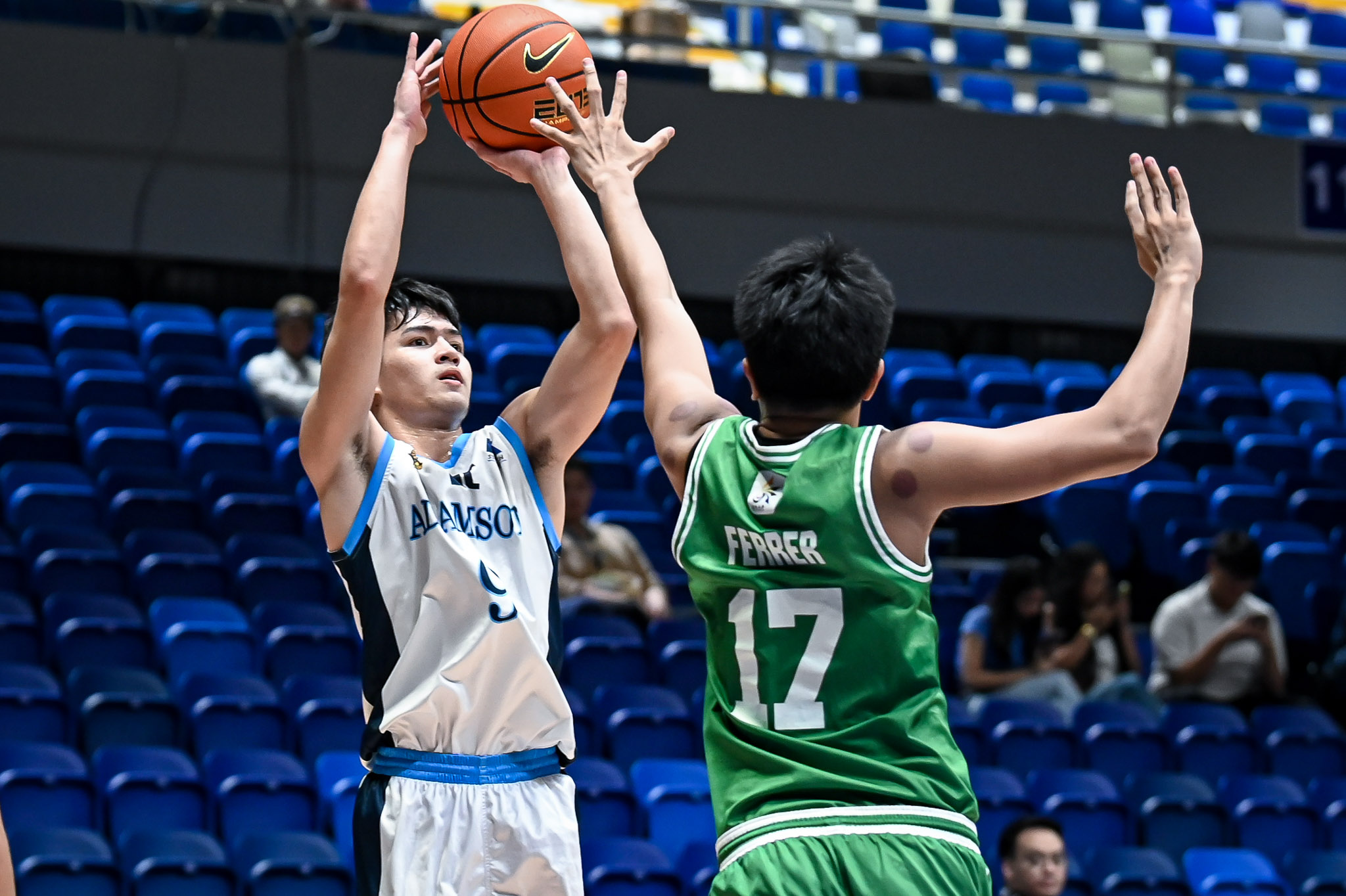 UAAP88-HSBB-JARL-ARTANGO-2651 NUNS, DLSZ complete UAAP Boys' Basketball Final Four cast, eliminate UE, Adamson AdU Basketball DLSU News NU UAAP UE - philippine sports news