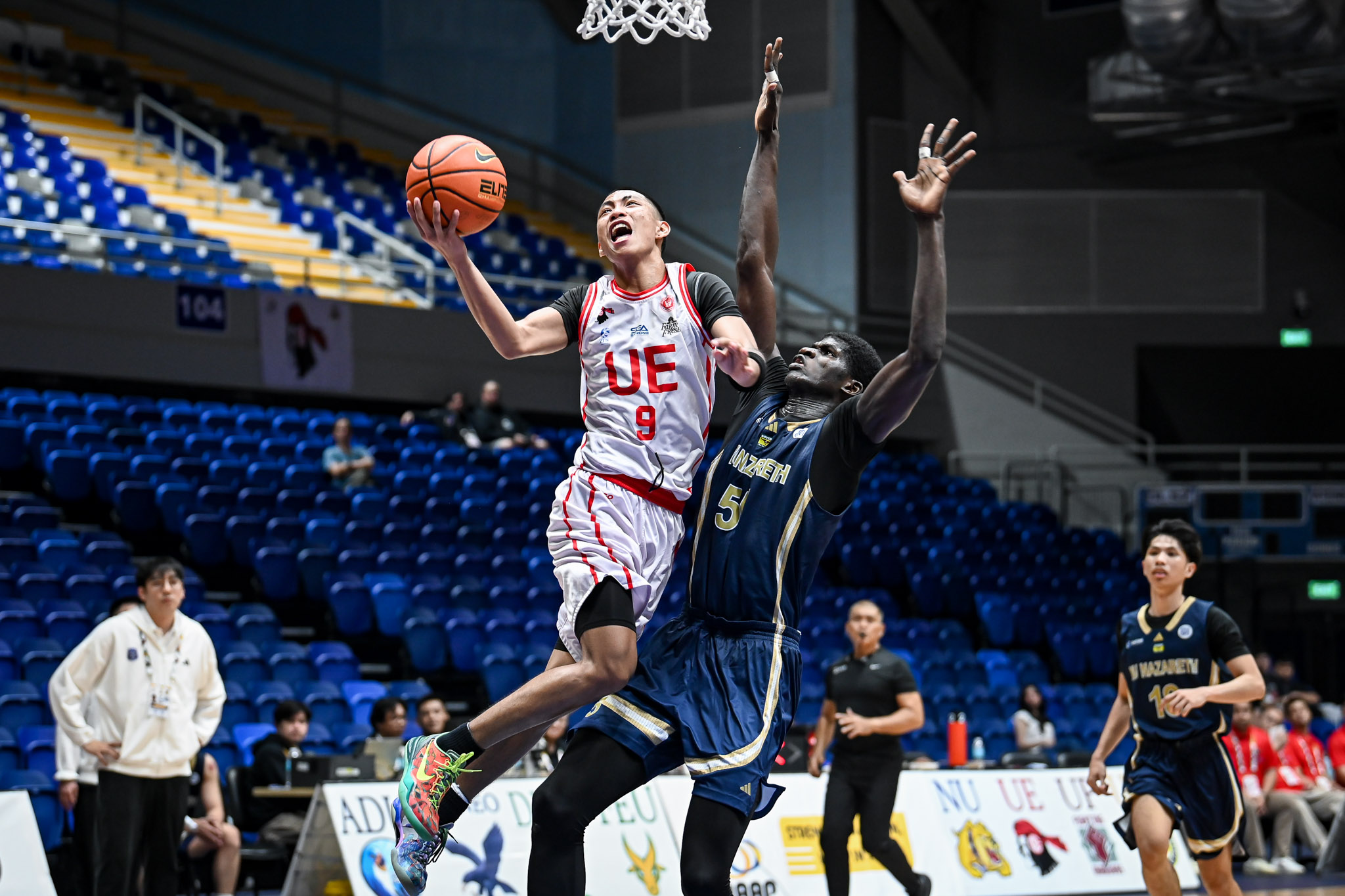 UAAP88-HSBB-SIZCO-ROQUID-3652 NUNS, DLSZ complete UAAP Boys' Basketball Final Four cast, eliminate UE, Adamson AdU Basketball DLSU News NU UAAP UE - philippine sports news