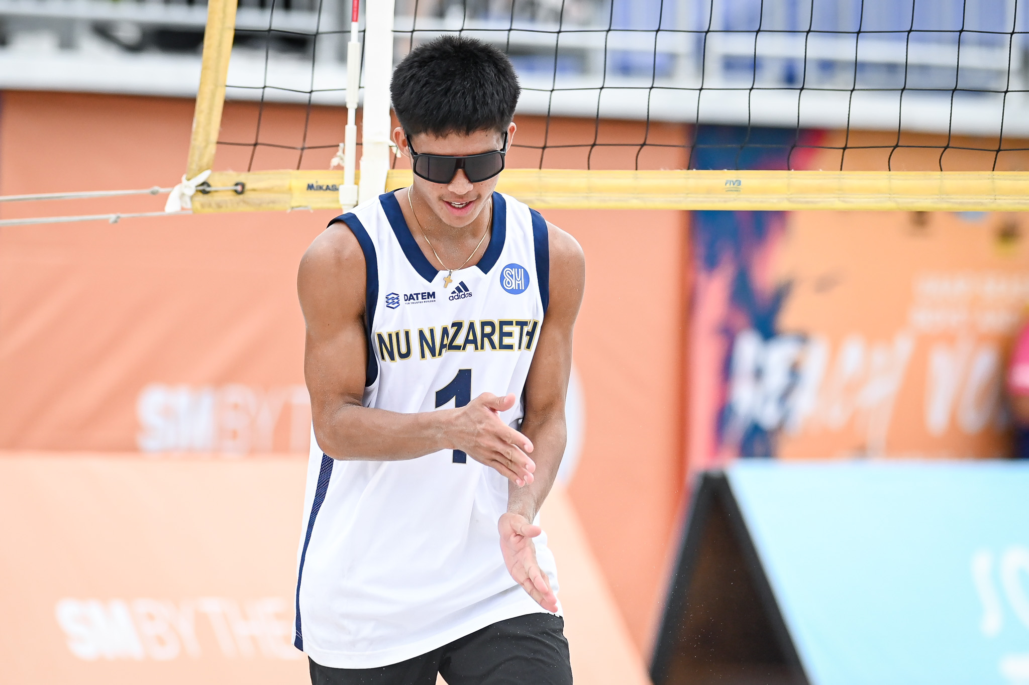 UAAP88-HSBBVB-TAN-SAMJO-KIAN-1783 UST's Dadang-Del Mar, Bihag-Apidian, NUNS' Tan-Jadraque book UAAP HS Beach Volley semis slots ADMU AdU Beach Volleyball DLSU FEU News NU UAAP UE UP UST - philippine sports news