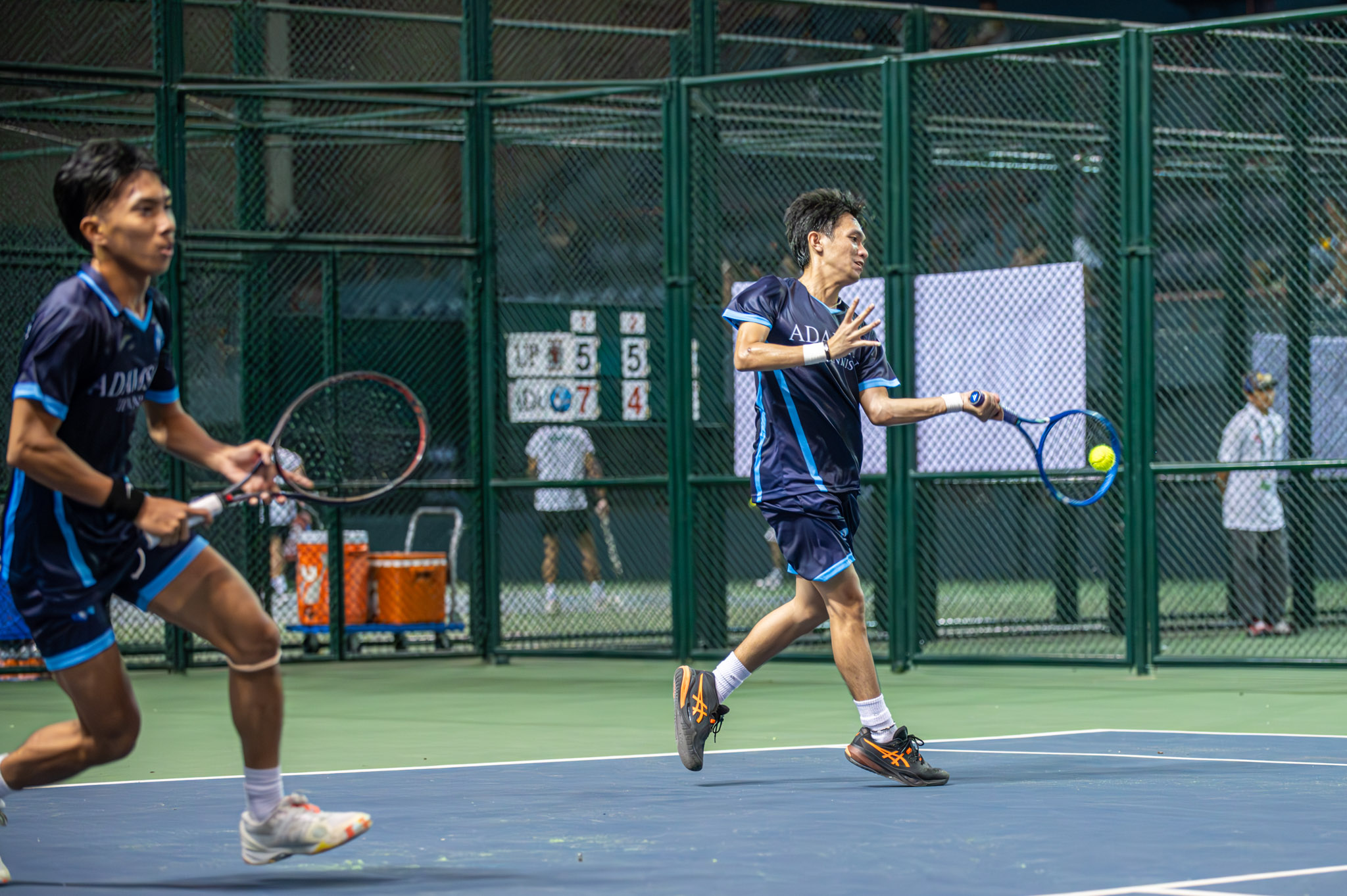 UAAP88-Tennis-Mens_-UP-vs-ADU_-ADU_CORREOS-KURT-TRISTAN-Y.-0171 UP outlasts NU, grabs share of early lead with UE in UAAP Men's Tennis ADMU AdU DLSU News NU Tennis UAAP UE UP - philippine sports news
