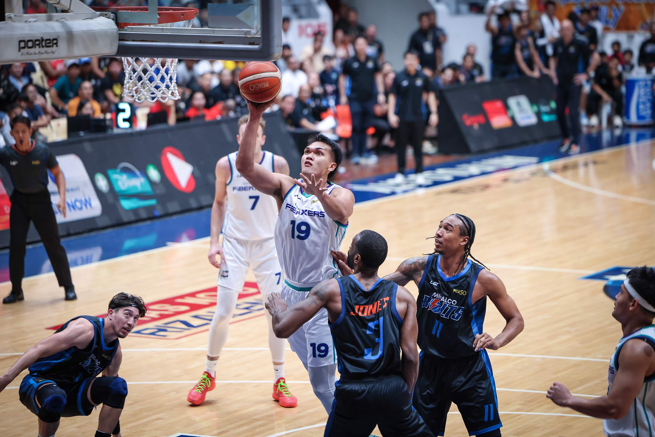 2026-PBA-Commissioners-Cup-Meralco-vs-Converge-Justine-Baltazar Meralco cruises past Converge, marks 300th franchise win in PBA Basketball News PBA - philippine sports news