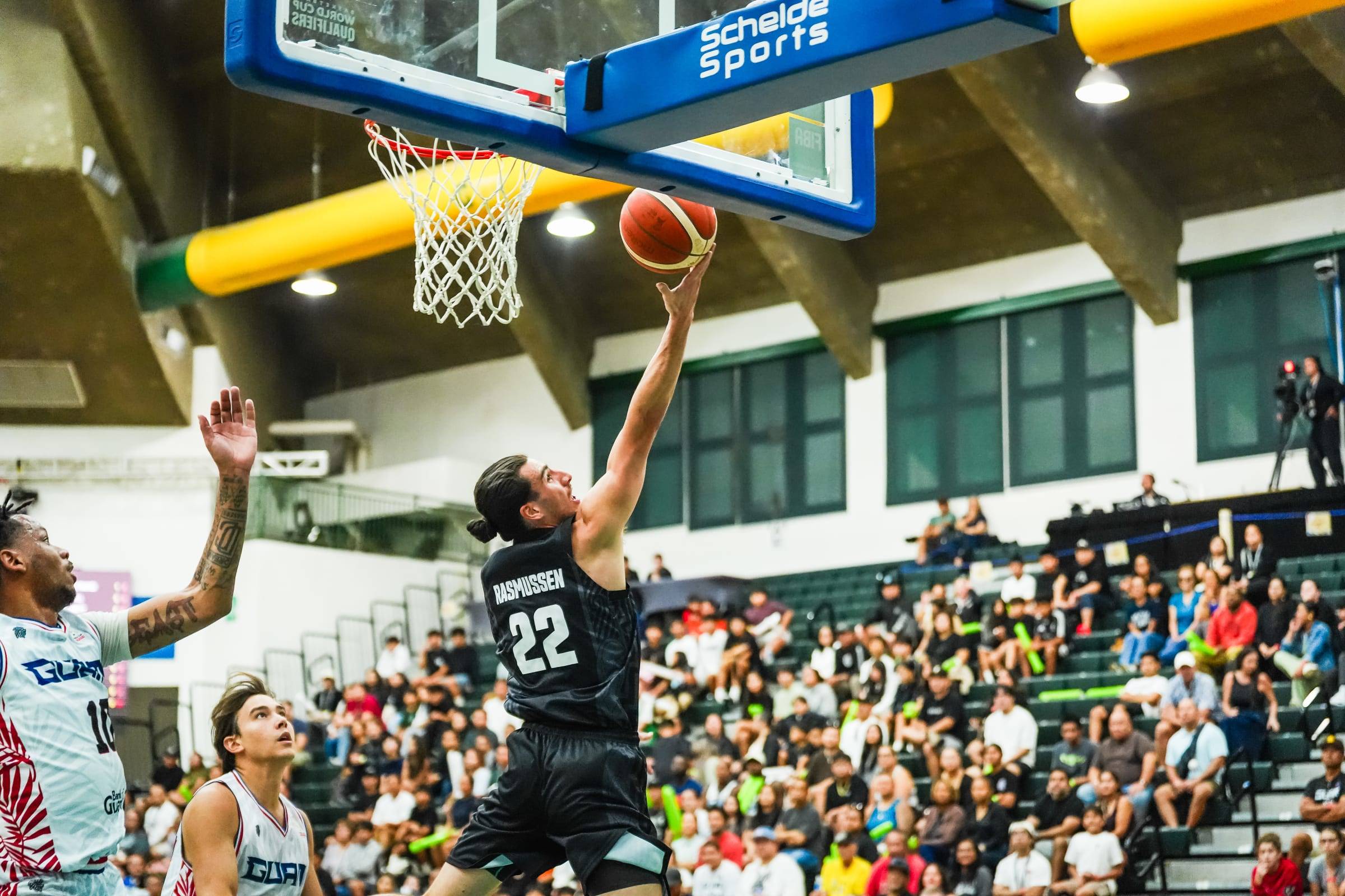 2027-FIBA-World-Cup-Qualifiers-New-Zealand-def-Guam-Keanu-Rasmussen New Zealand dominates Guam, evens record in World Cup Qualifiers Basketball News - philippine sports news
