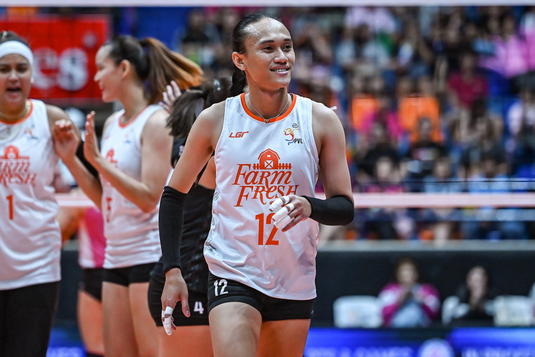 PVL-AFC-26-Farm-Fresh-vs.-Akari-Trisha-Tubu-8152 Farm Fresh stuns Akari, punches ticket to PVL qualifying round News PVL Volleyball - philippine sports news