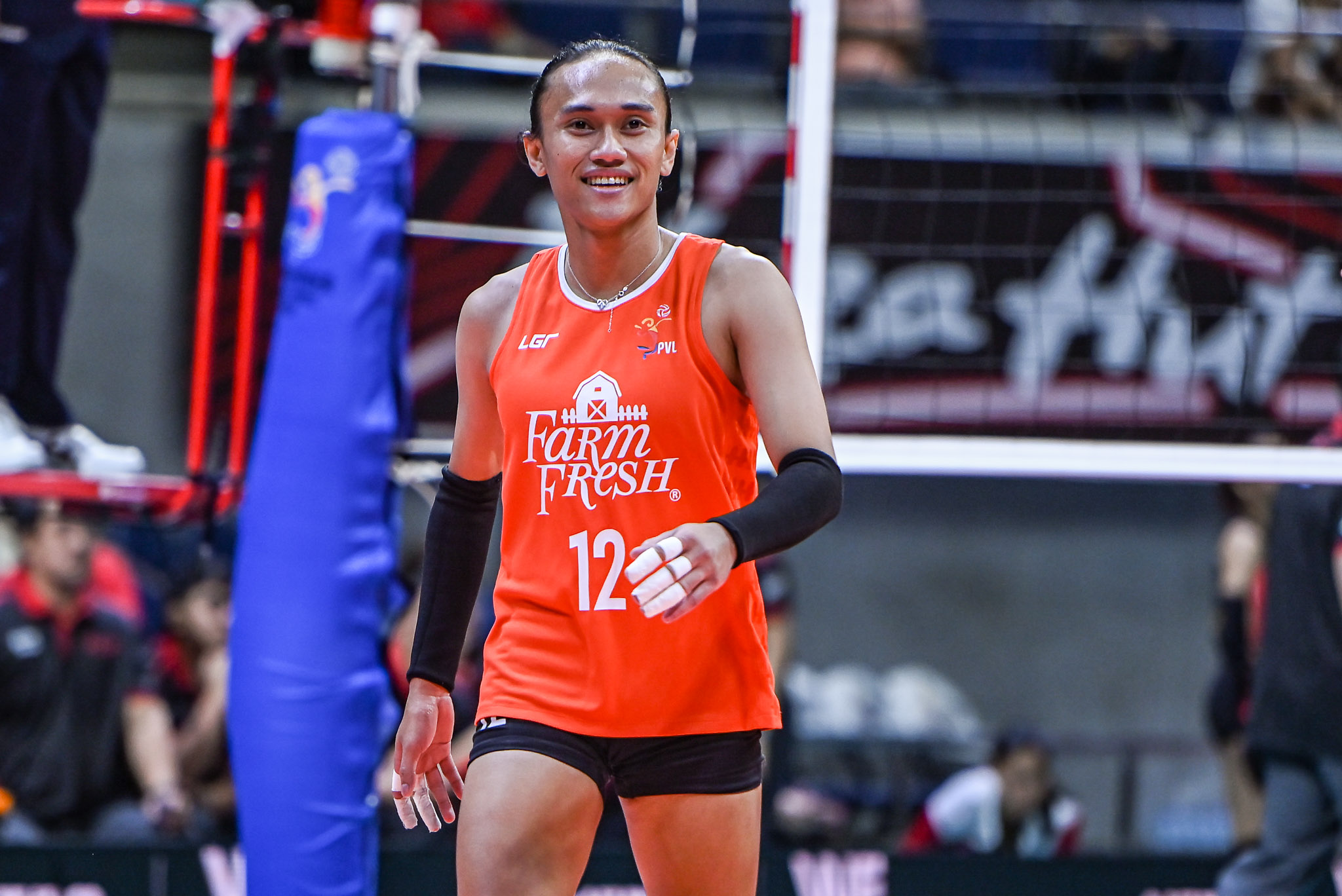 PVL-AFC-26-PLDT-vs.-Farm-Fresh-Trisha-Tubu-9906 PLDT overcomes slow start, downs Farm Fresh to reach PVL semis News PVL Volleyball - philippine sports news