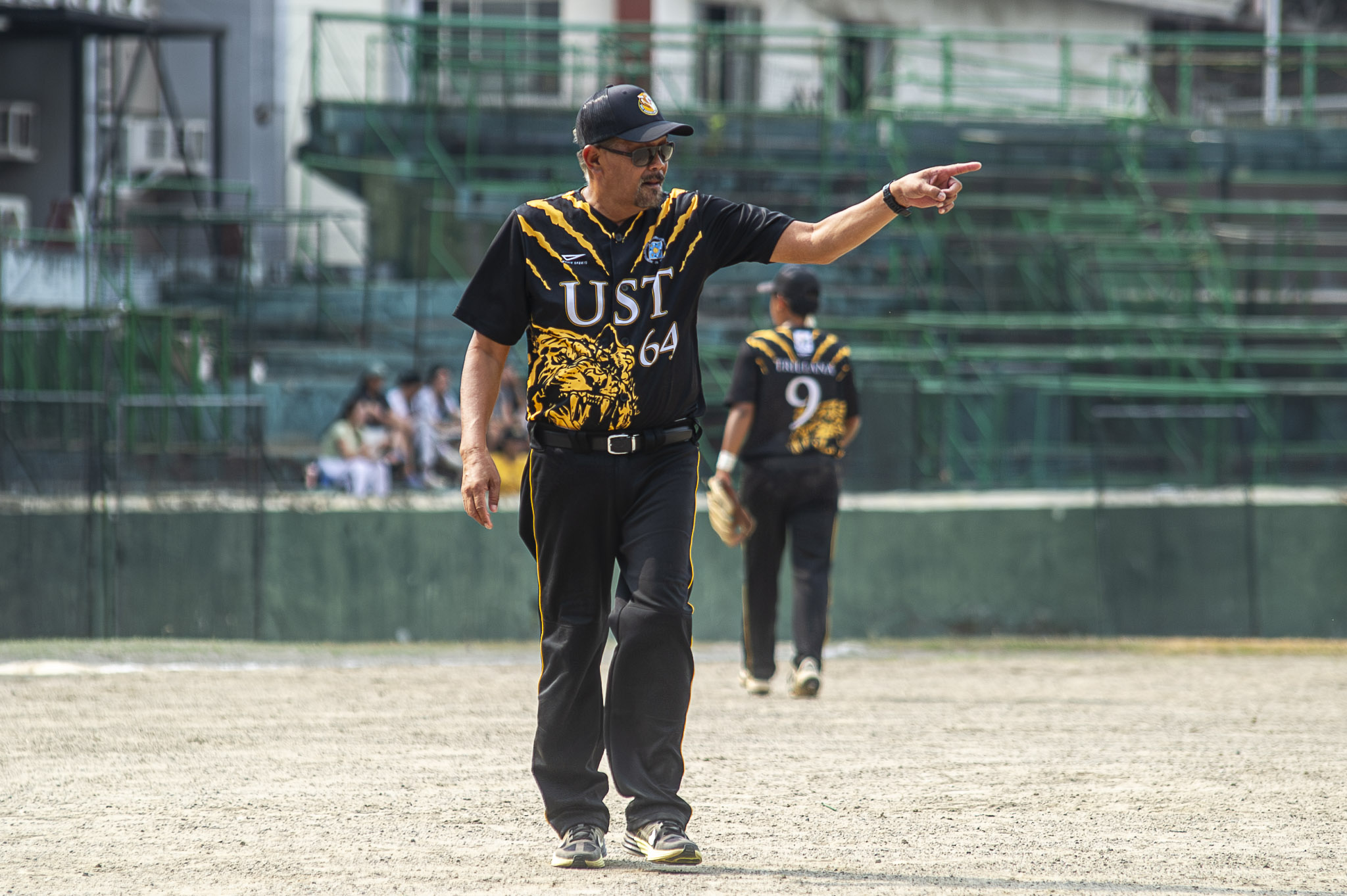 UAAP-88-Mens-Baseball-UST-vs-UP-Coach-Jeff-Santiago Darkness halts heated UST-UP UAAP Men's Baseball clash Baseball News UAAP UP UST - philippine sports news