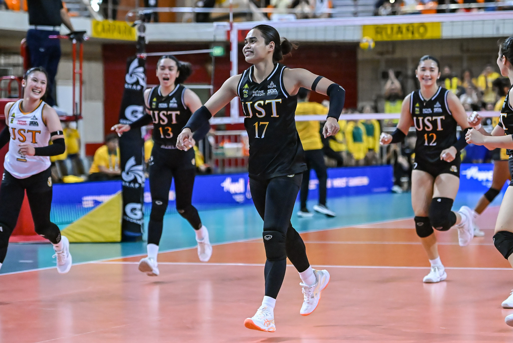 UAAP-88-WVB-FEU-vs.-UST-Angge-Poyos-3649 Pepito, Poyos relish ending nightmare vs FEU in dream QPAV homecoming News UAAP UST Volleyball - philippine sports news