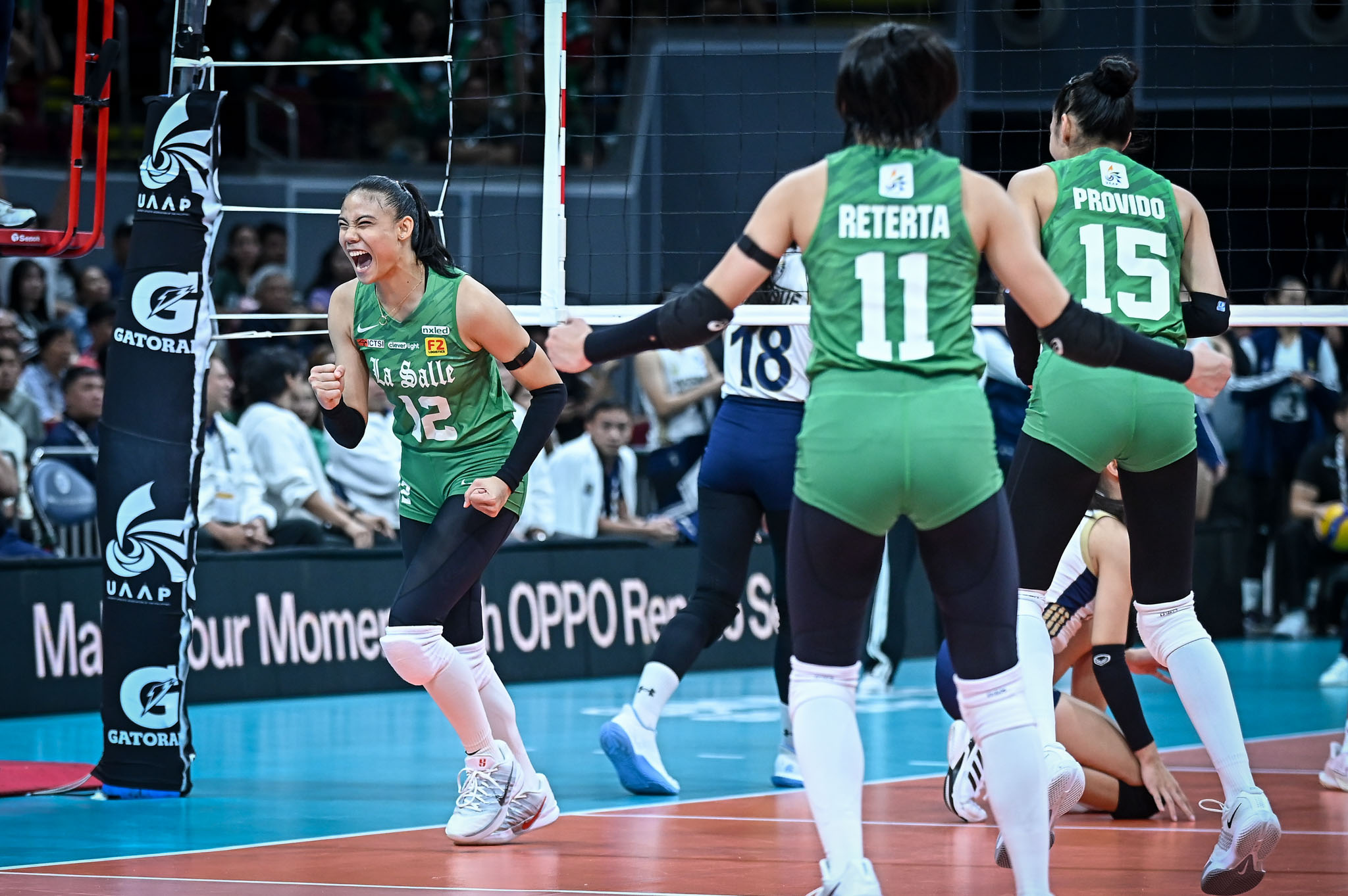 UAAP-88-WVB-NU-vs.-DLSU-Angel-Canino-0544 La Salle sweeps UAAP Women's Volleyball first round, downs NU in 4 DLSU News NU UAAP Volleyball - philippine sports news