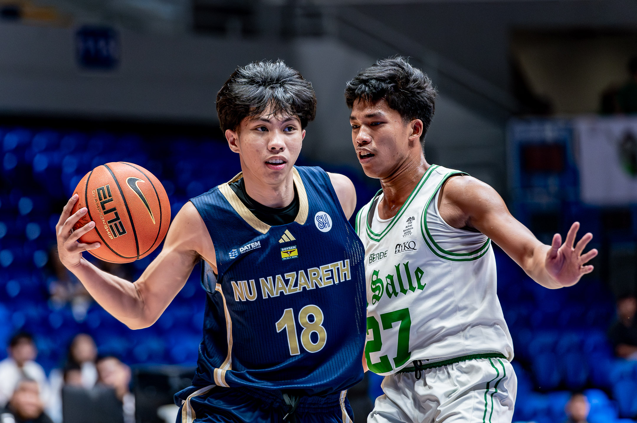 UAAP-S88-19U-BB-NUNS-vs.-DLSZ-Shaun-Lucido-1438 NUNS survives DLSZ, sets up UAAP Boys Basketball Finals showdown vs FEU-D Basketball DLSU News NU UAAP - philippine sports news