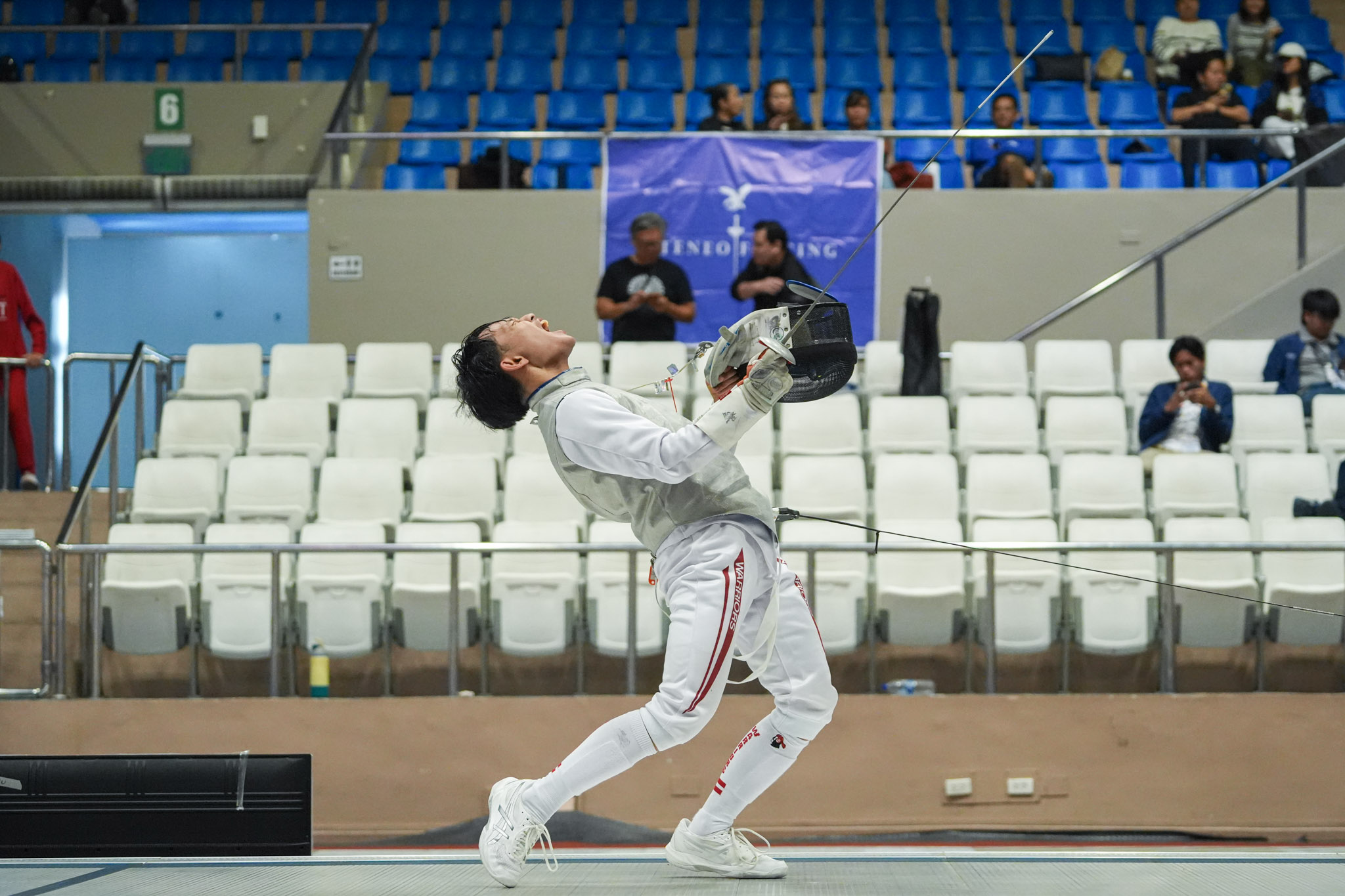 UAAP88-Fencing-Tournament_-Boys-Foil-Indiv-Finals_-LIM-James-Limuel-07696 Rookie Jennina Mendoza takes UAAP Women's Epee gold, keeps UP in lead ADMU DLSU Fencing News UAAP UE UP UST - philippine sports news