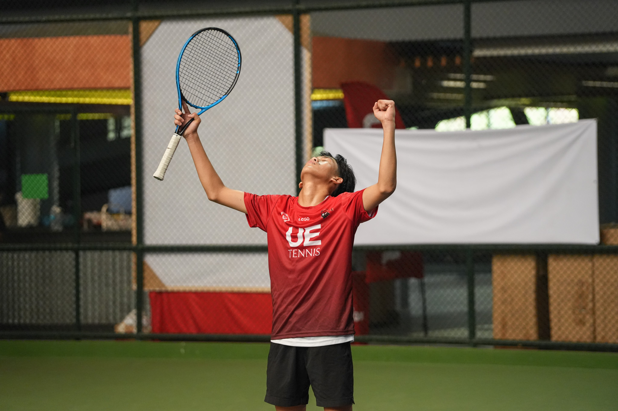 UAAP88-Tennis-Tournament-Boys-Finals_-SAGA-Kyle-00245 UE clinches inaugural UAAP Boys' Tennis crown, edges NUNS ADMU DLSU News NU Tennis UAAP UE - philippine sports news