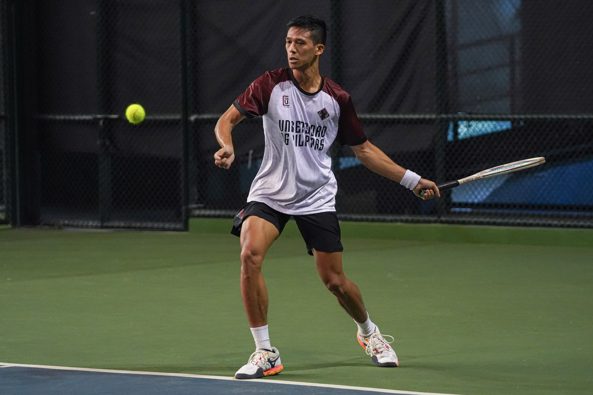 UAAP88-Tennis-Tournament-Final-Four_-UP-vs-UE_-FERNANDEZ-Loucas-06006 UP returns to UAAP Men's Tennis Finals after 10 years, NU forces rubber vs UST News NU Tennis UAAP UE UP UST - philippine sports news