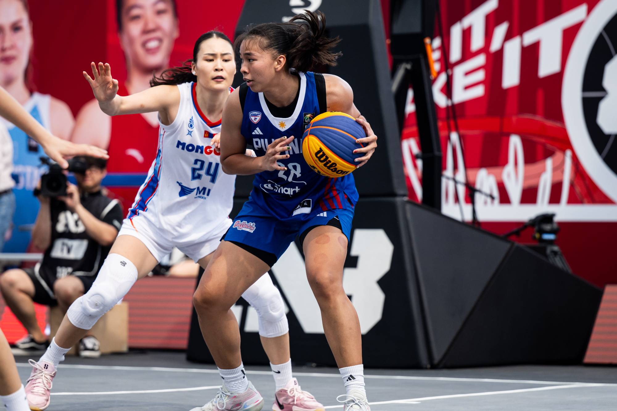 2026-FIBA-3x3-Asia-Cup-Gilas-Women-vs-Mongolia-Kacey-dela-Rosa Gilas Women 3x3 shock Mongolia, return to Asia Cup semifinals 3x3 Basketball Gilas Pilipinas News - philippine sports news