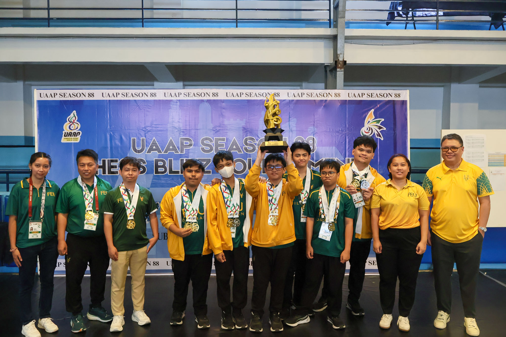 UAAP-88-Blitz-Chess-Boys-Champion-FEU-D-IMG_4884 FEU captures 3 of 4 titles in UAAP Blitz Chess ADMU AdU Chess DLSU FEU News NU UAAP UST - philippine sports news