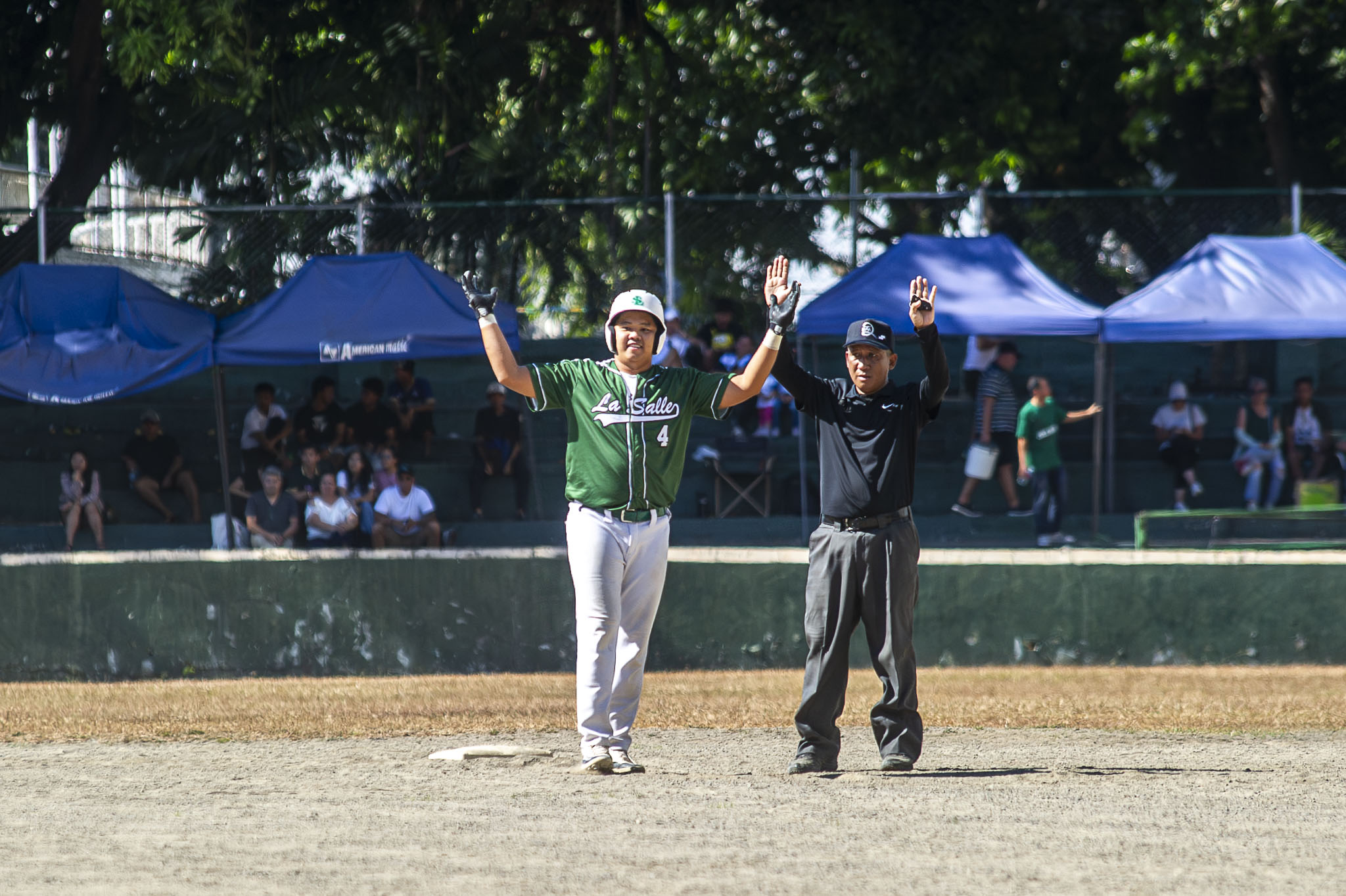 UAAP-88-Mens-Baseball-DLSU-vs-NU-Samuel-2 Maulit twins fuel NU’s big 7th inn vs La Salle to seal UAAP Men's Baseball top seed Baseball DLSU News NU UAAP - philippine sports news
