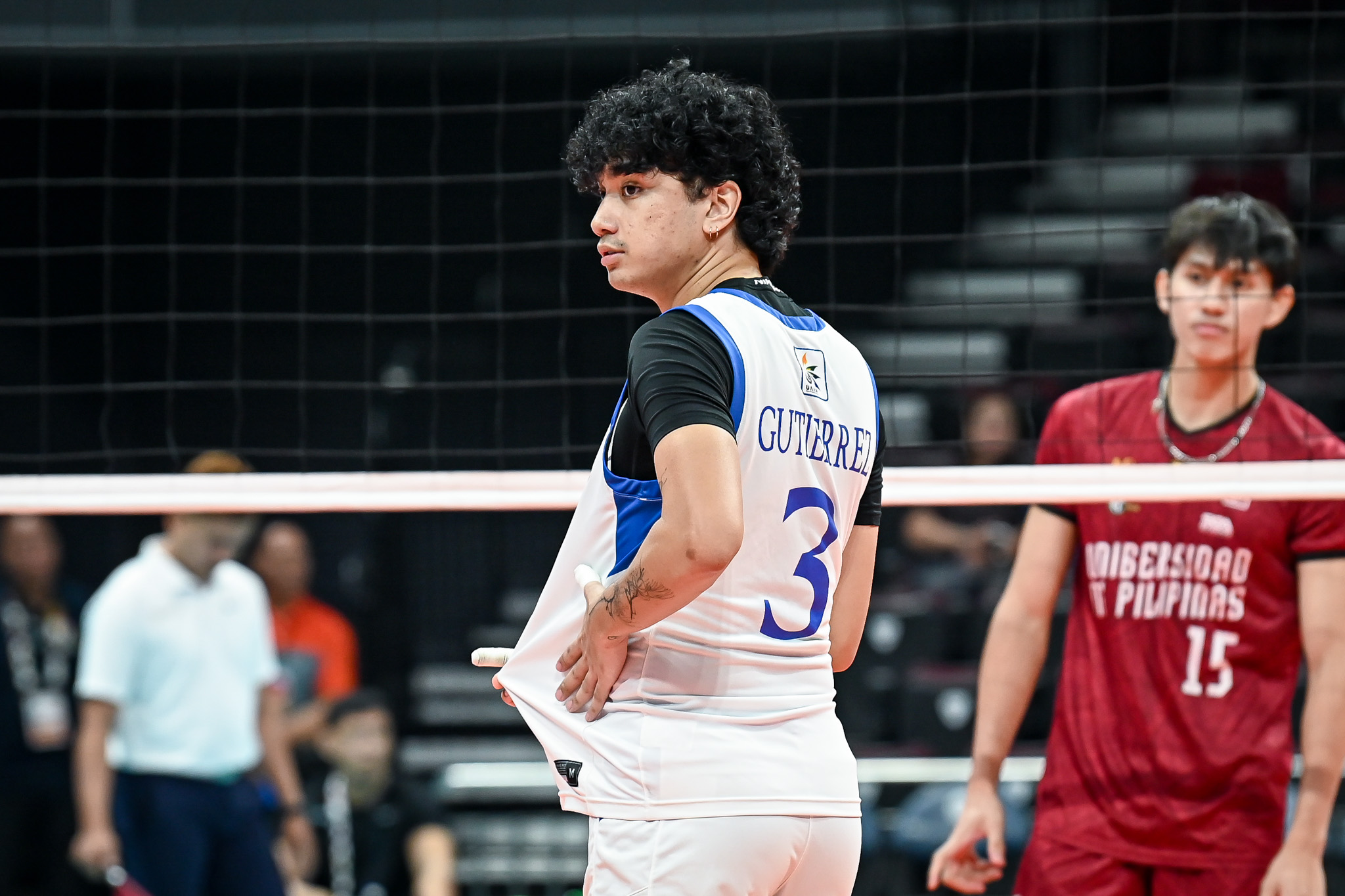 UAAP88-MVB-Lorenzo-Gutierrez-2033 Ateneo sends UP to brink of elimination, climbs to solo fourth in UAAP Men's Volleyball ADMU News UAAP UP Volleyball - philippine sports news