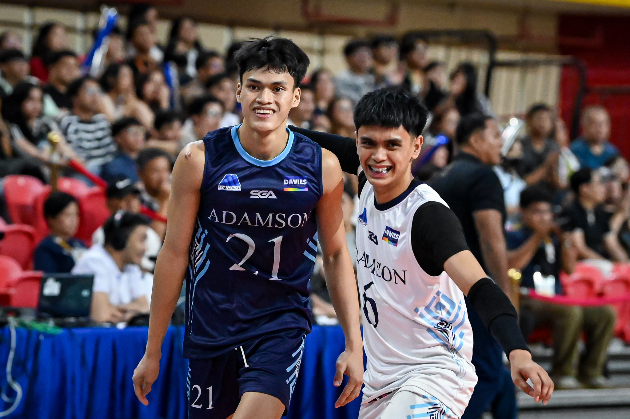 UAAP88-MVB-Richard-Besorio-1288 Ordiales, Buddin fire 26 each vs Adamson to power NU into UAAP Men's Volleyball Final Four AdU News NU UAAP Volleyball - philippine sports news