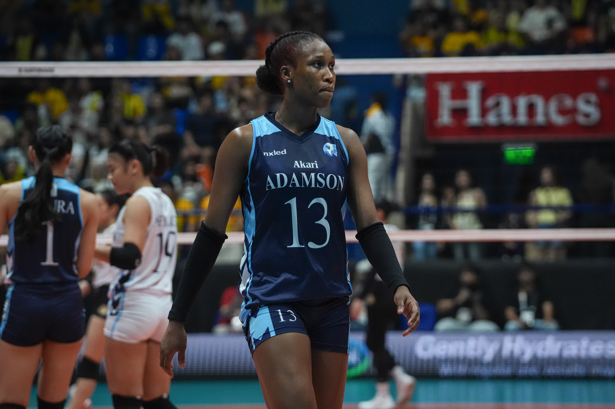 UAAP88-WVB-UST-vs-ADU_-MORDI-Frances-08218 Adamson outlasts UST in tight three-set win, grabs share of third in UAAP Women's Volleyball AdU News UAAP UST Volleyball - philippine sports news