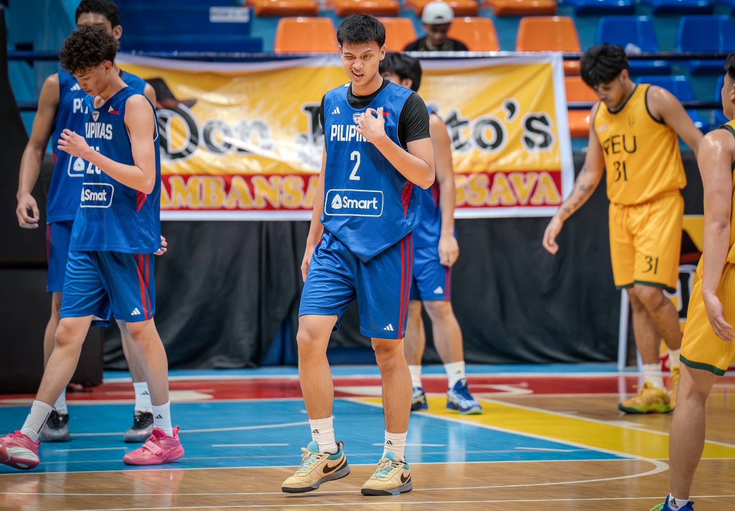 2026-Filoil-Gilas-vs-FEU-Ethan-Aguas Juno Sauler uses Filoil gauntlet to shape final Gilas Boys lineup Basketball Gilas Pilipinas News - philippine sports news