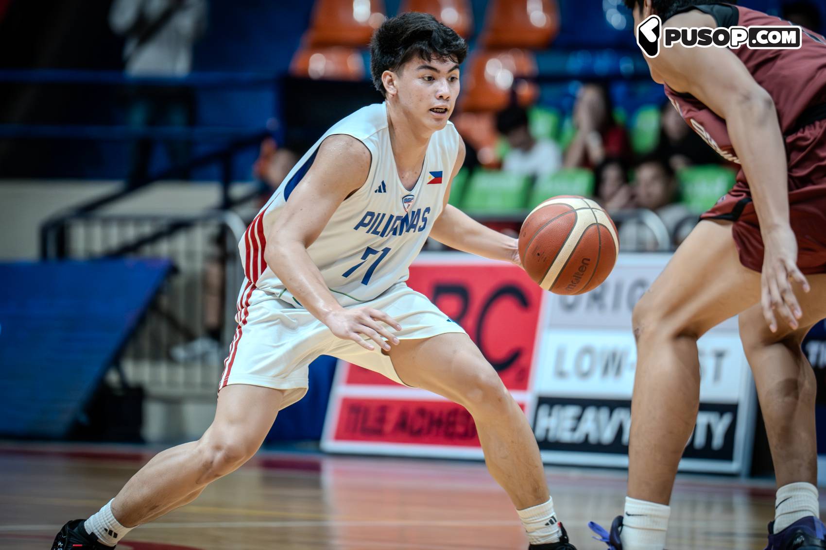 2026-Filoil-Gilas-vs-UP-Chog-Moral-1 Chog Moral takes early lessons as UAAP-level grind shapes Gilas Boys bid Basketball Gilas Pilipinas News - philippine sports news