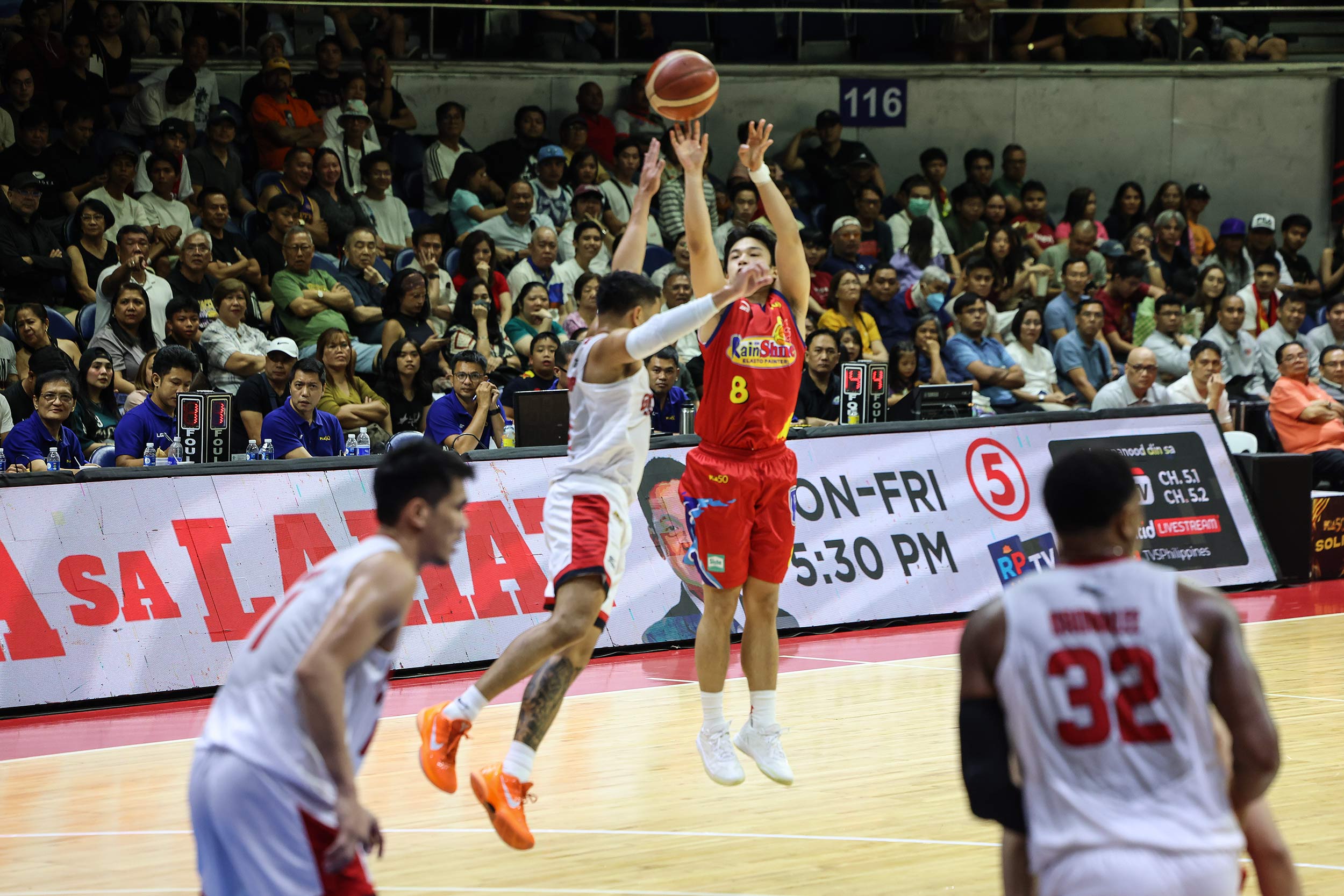 Ginebra Crushes Rain or Shine 114-90 with Record 21 Three-Pointers, Tightens PBA Standings — image 5