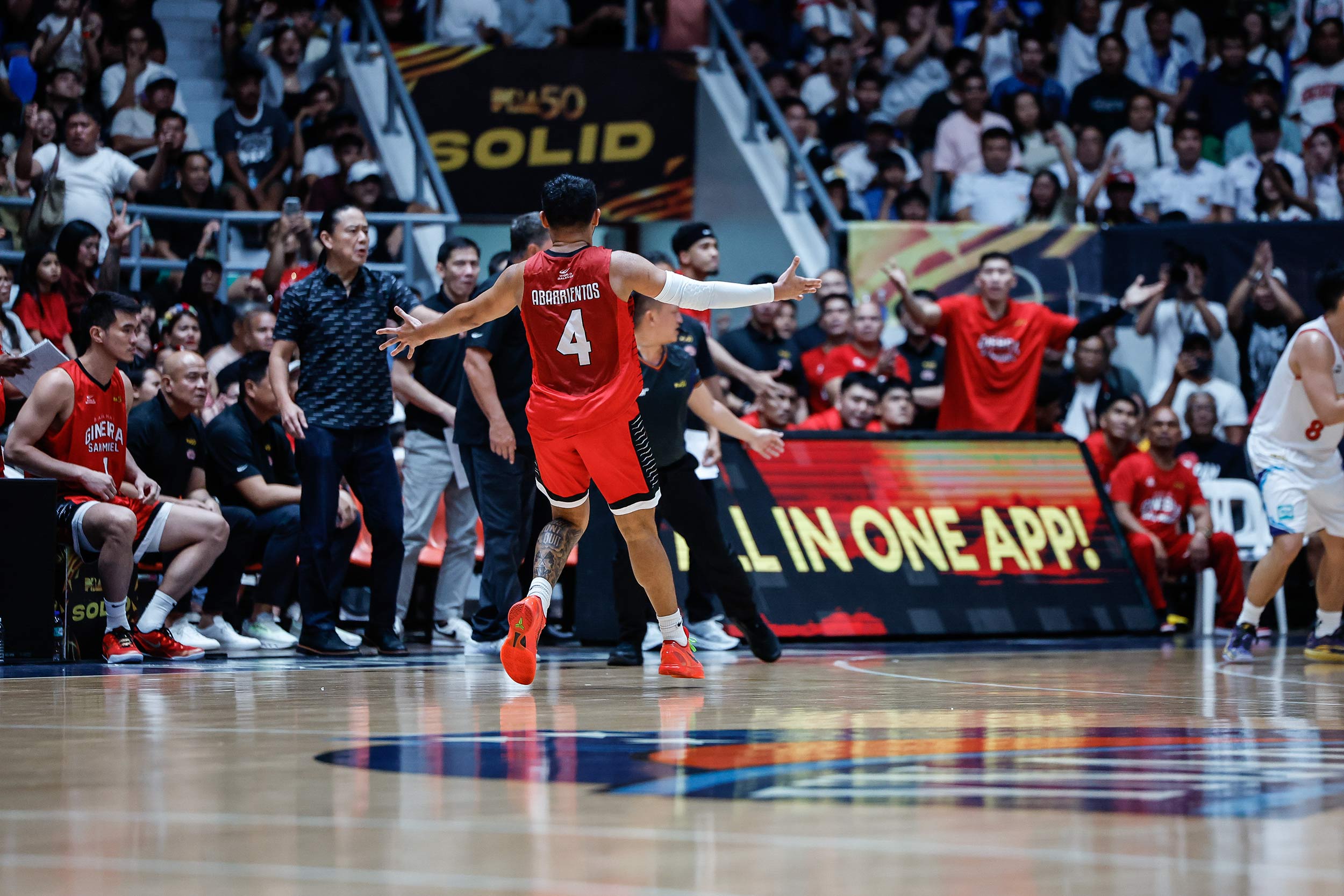 2026-PBA-Commissioners-Cup-SF1-Ginebra-vs-Rain-or-Shine-RJ-Abarrientos TNT, Rain or Shine eye 2-0 leads in PBA semis Basketball News PBA - philippine sports news