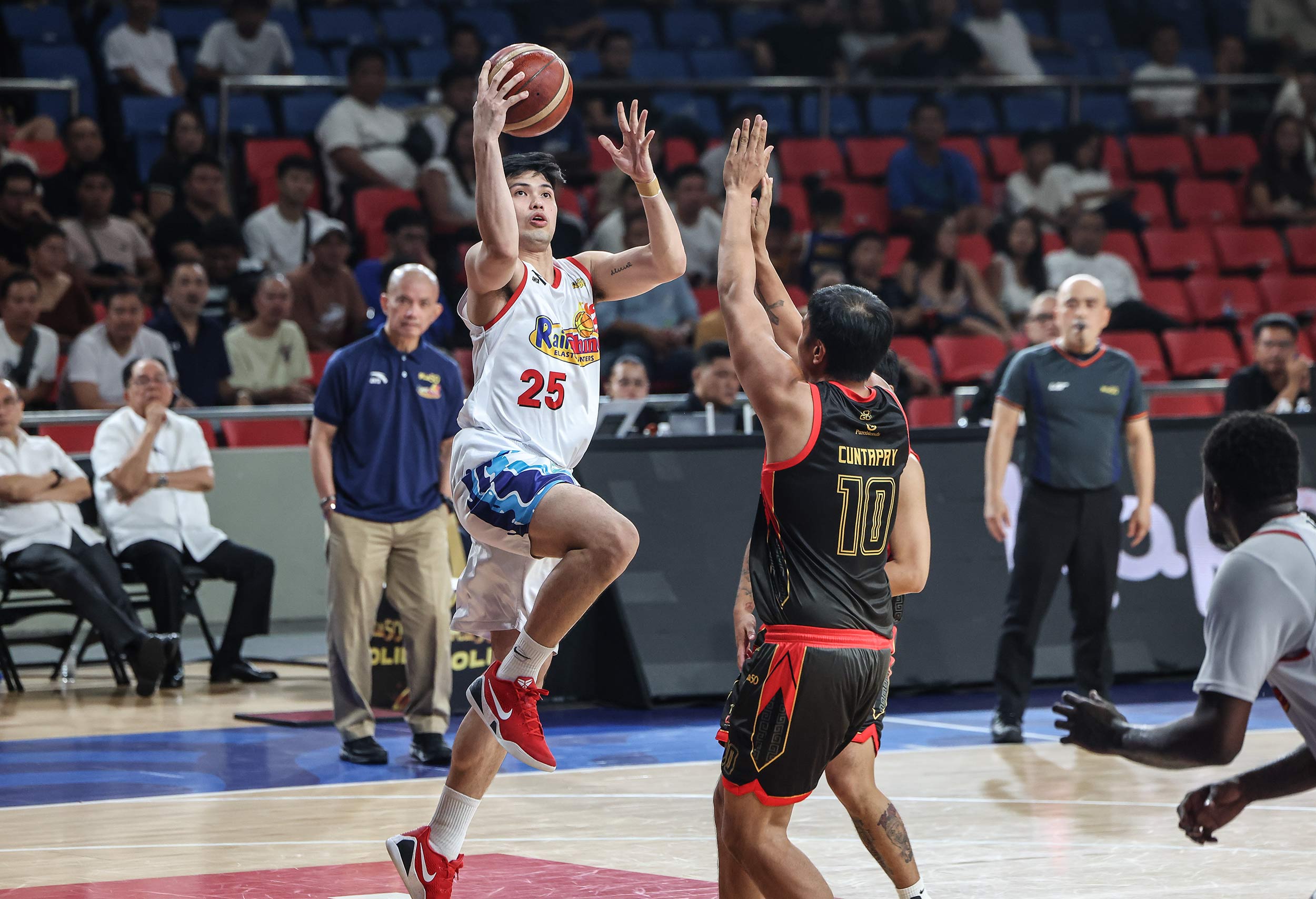 2026-PBA-Commissioners-Cup-Titan-Ultra-vs-Rain-or-Shine-Santi-Santillan Rain or Shine explodes for 142 points, crushes Titan Ultra ahead of PBA playoffs Basketball News PBA - philippine sports news
