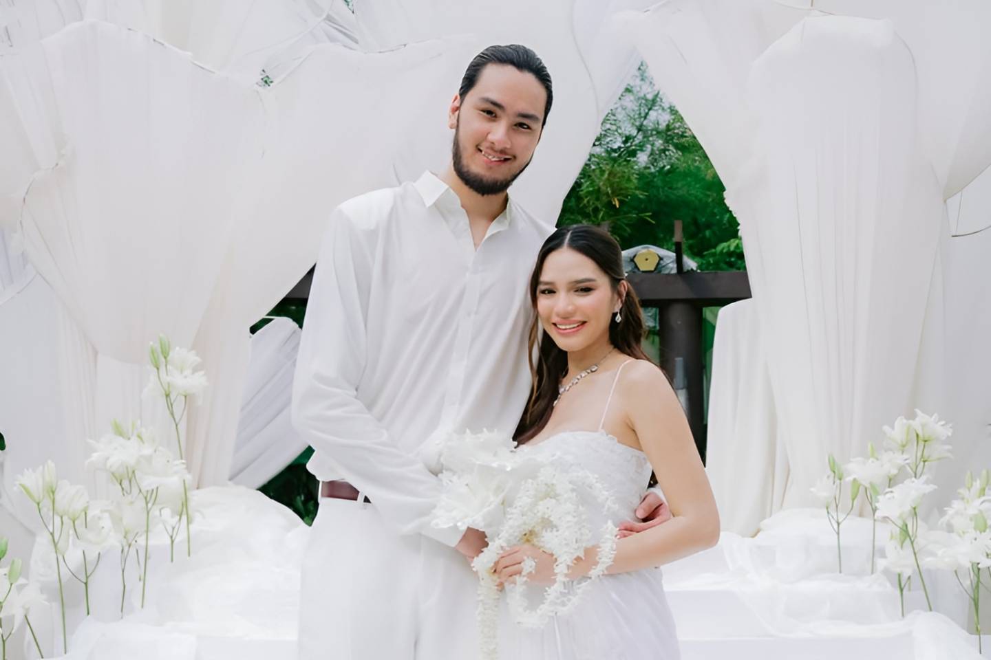 Kai-Sotto-and-Rere-Madrid-2 Kai Sotto, Rere Madrid marry on second anniversary in intimate Tagaytay ceremony Basketball News - philippine sports news