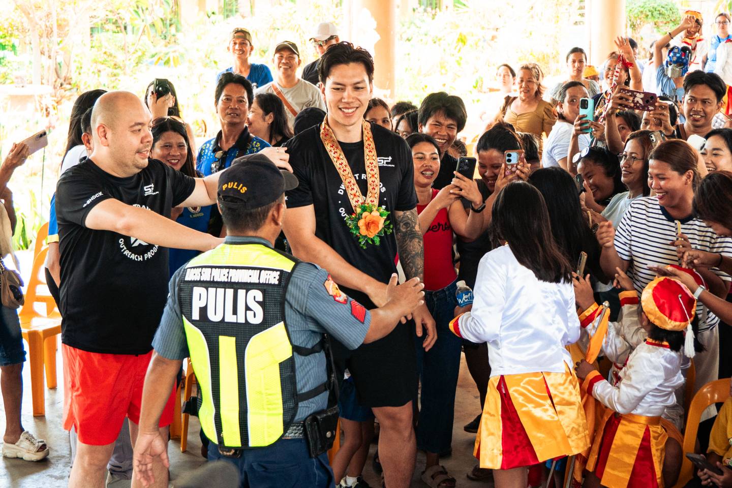 TMG-Outreach-Dwight-Ramos-and-PJ-Pilares Dwight Ramos leads homecoming outreach in Narvacan Basketball News - philippine sports news