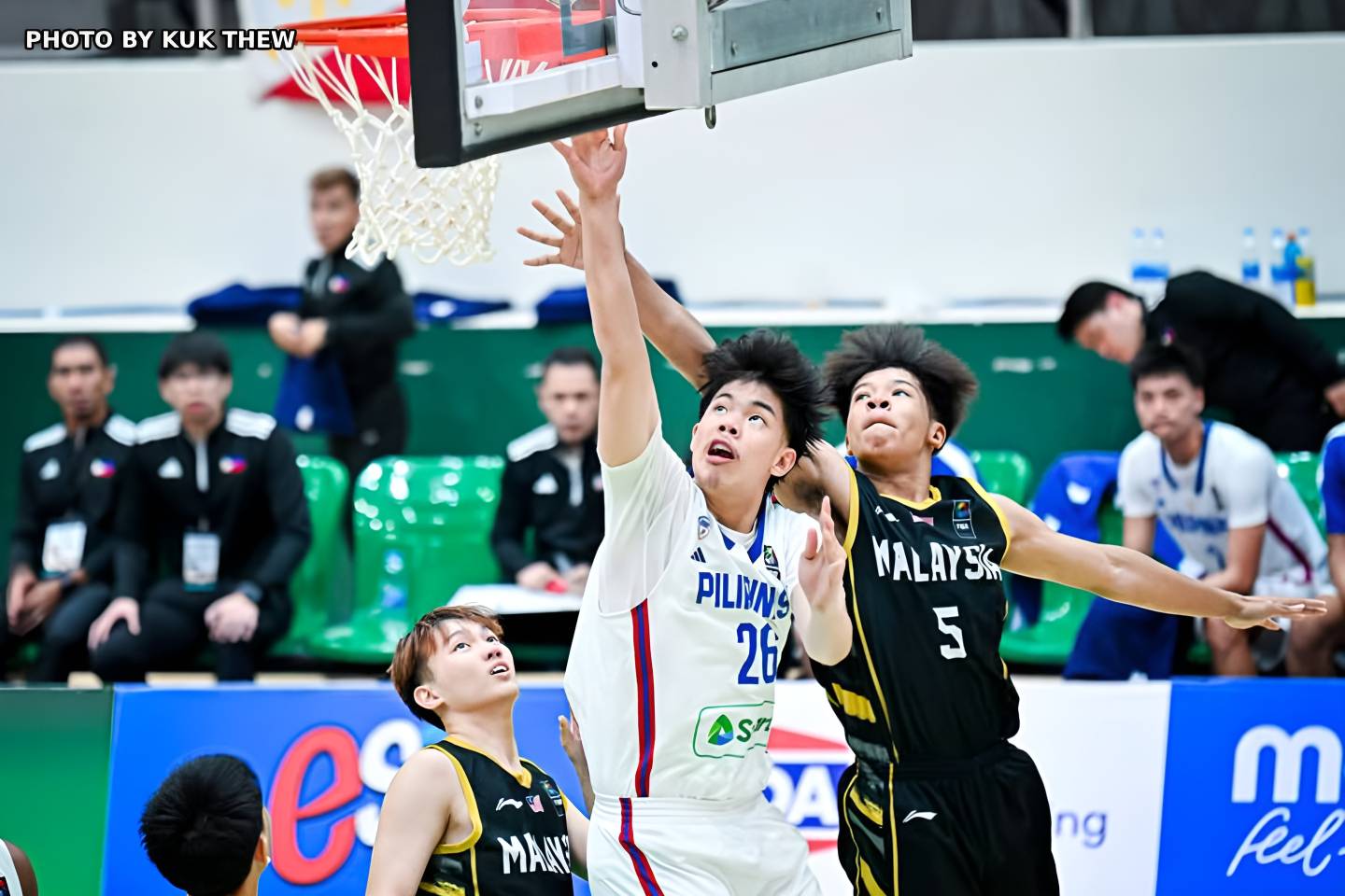 2026-FIBA-U18-Asia-Cup-SEABA-Gilas-def-Malaysia-Prince-Carino Gilas Boys roll past Malaysia, book FIBA Asia Cup ticket, eye gold vs Thailand Basketball Gilas Pilipinas News - philippine sports news