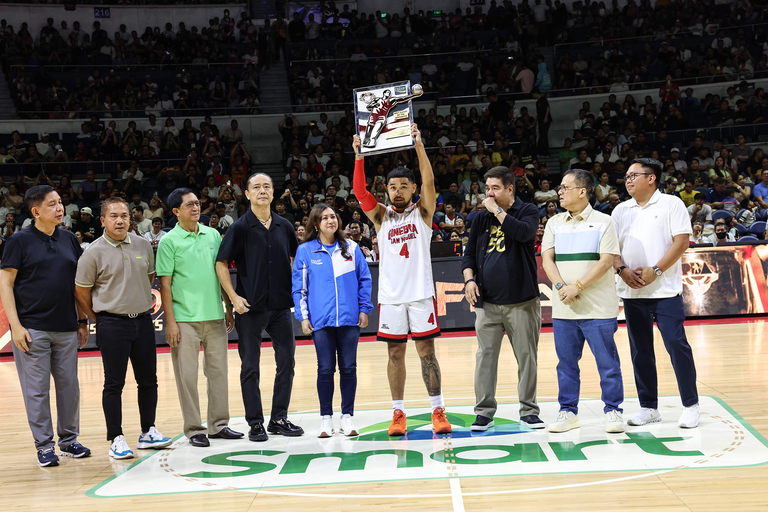 2026-PBA-Commissioners-Cup-Best-Player-of-the-Conference-RJ-Abarrientos RJ Abarrientos, Justin Brownlee complete Ginebra sweep of PBA Comm’s Cup honors Basketball News PBA - philippine sports news